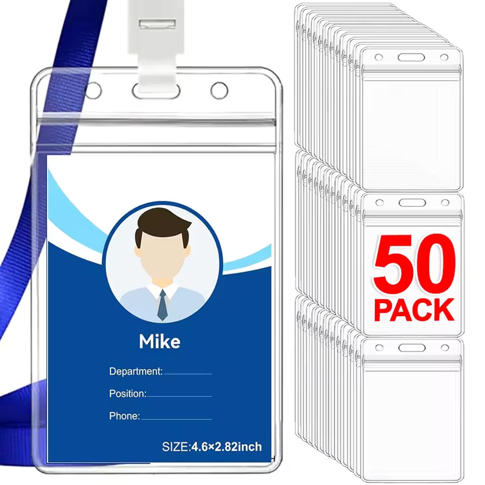 50/40/10/1PCS Transparent Name - Index Card Holder review and price