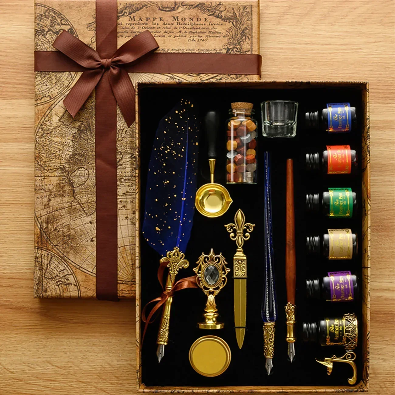 Classic Calligraphy Feather Pe - Wax Seal Stamp Set review and price