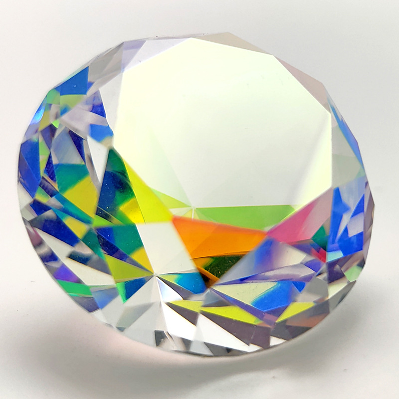 30-80mm AB Colorful K9 Crystal - Paper Weight Crystal review and price