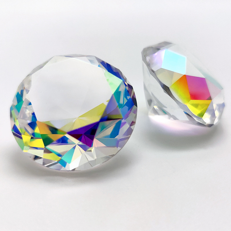 30-80mm AB Colorful K9 Crystal - Paper Weight Crystal review and price