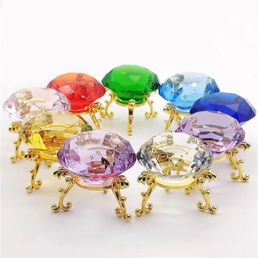 10 Colors Crystal Diamond Shap - Paper Weight Crystal review and price