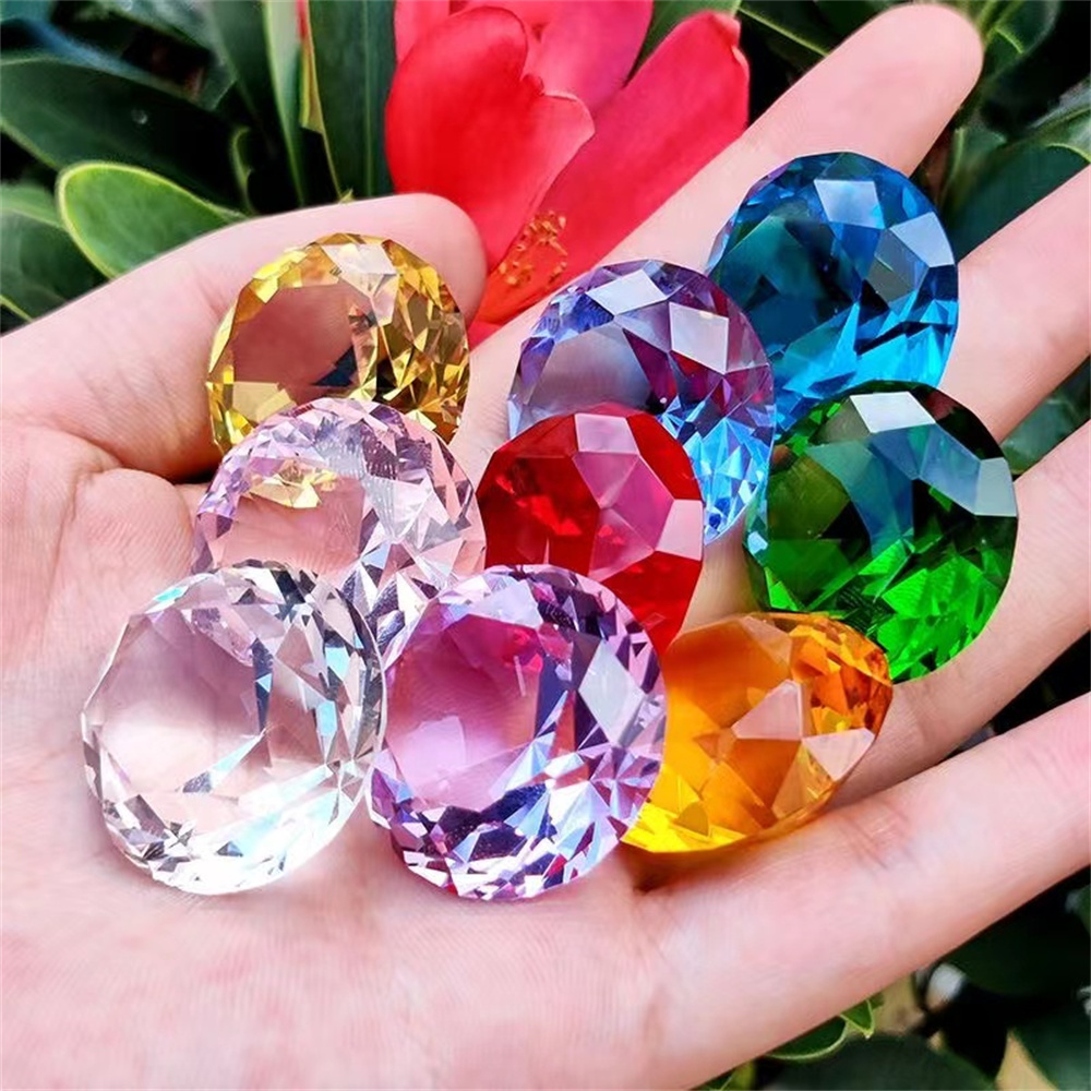 10 Colors Crystal Diamond Shap - Paper Weight Crystal review and price
