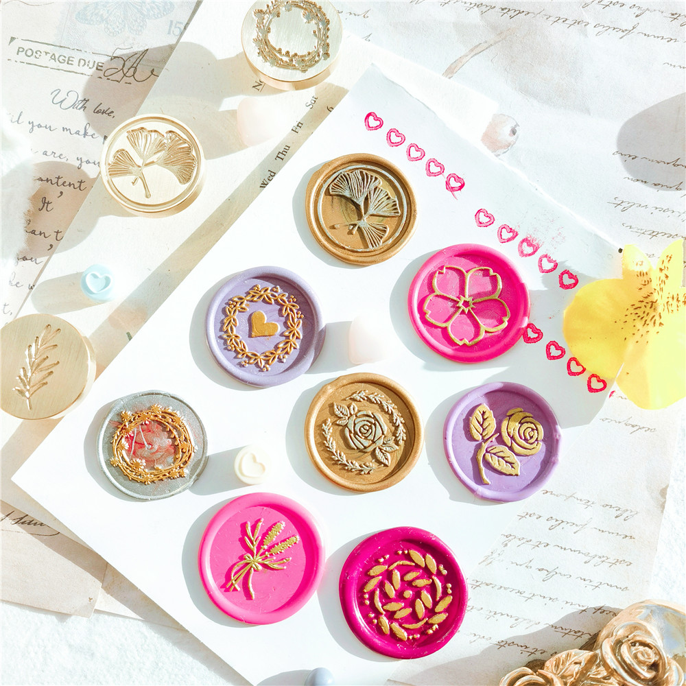 Wax Seal Stamp Head Flower Sta - Wax Seal Stamp Set review and price