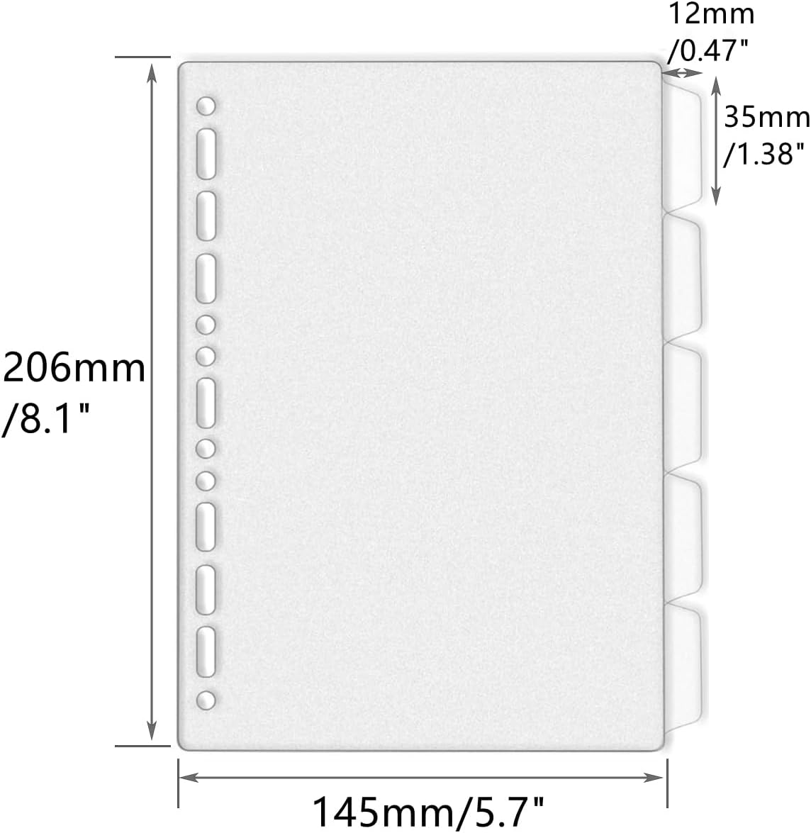 A4 A5 B5 Binder Dividers Gener - Tab Divider A4 review and price