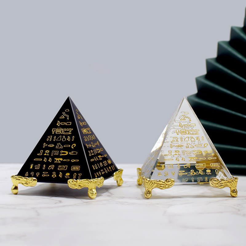 Egypt Crystal Obsidian Pyramid - Paper Weight Crystal review and price